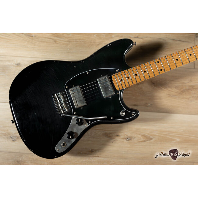 Fano MG6 Oltre Maple Neck Lollar Imperial Guitar w/ Gigbag – Bull Black