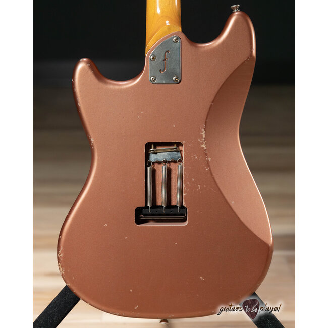 Fano MG6 Oltre Uncovered Humbucker Guitar w/ Gigbag – Copper Metallic