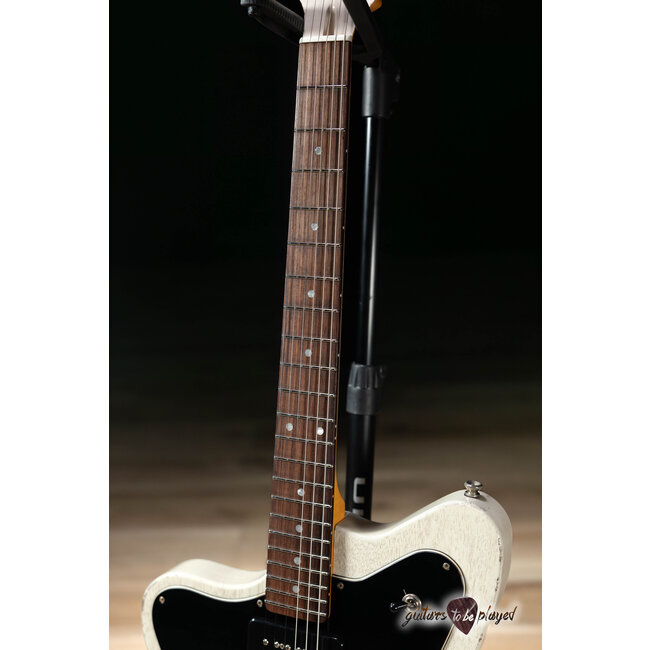 Fano PX6 Alt de Facto Lollar P-90 Left-Handed Guitar w/ Bigsby –Driftwood