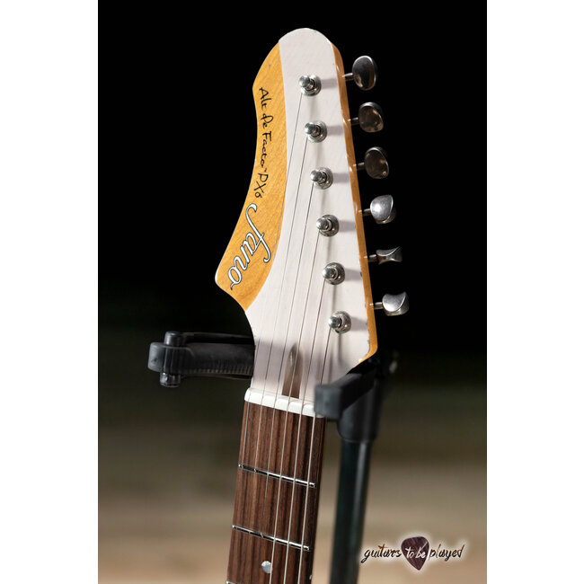 Fano PX6 Alt de Facto Lollar P-90 Left-Handed Guitar w/ Bigsby –Driftwood