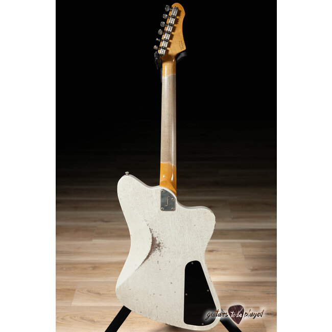 Fano PX6 Alt de Facto Lollar P-90 Left-Handed Guitar w/ Bigsby –Driftwood