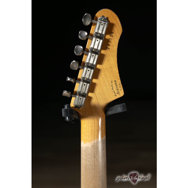 Fano PX6 Alt de Facto Lollar P-90 Left-Handed Guitar w/ Bigsby –Driftwood