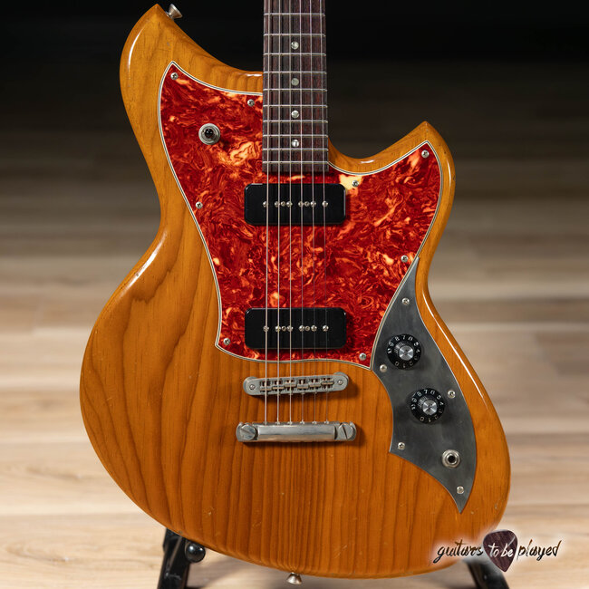 Novo Nucleus Serus P2 Guitar w/ Fralin P-90s – Amber