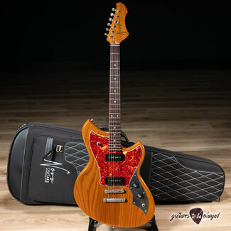 Novo Novo Nucleus Serus P2 Guitar w/ Fralin P-90s – Amber