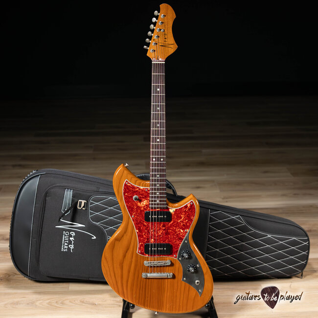 Novo Nucleus Serus P2 Guitar w/ Fralin P-90s – Amber
