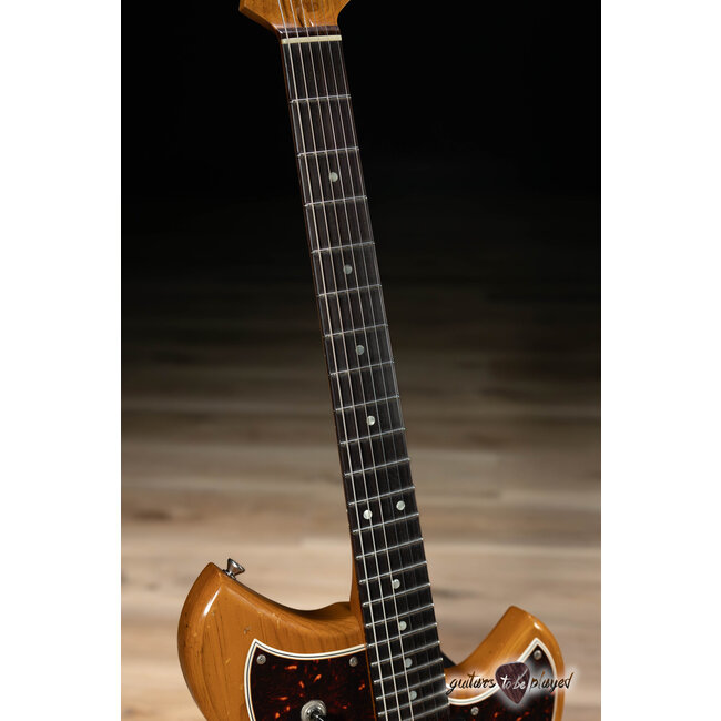 Novo Nucleus Serus J Guitar w/ Fralin P-90s – Amber