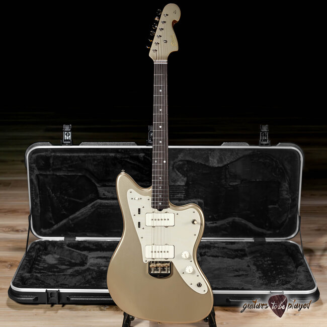Elliott Peter Stroud Tonemaster Hardtail Electric Guitar – Shoreline Gold
