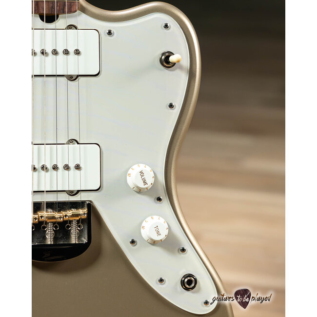 Elliott Peter Stroud Tonemaster Hardtail Electric Guitar – Shoreline Gold