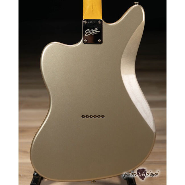 Elliott Peter Stroud Tonemaster Hardtail Electric Guitar – Shoreline Gold