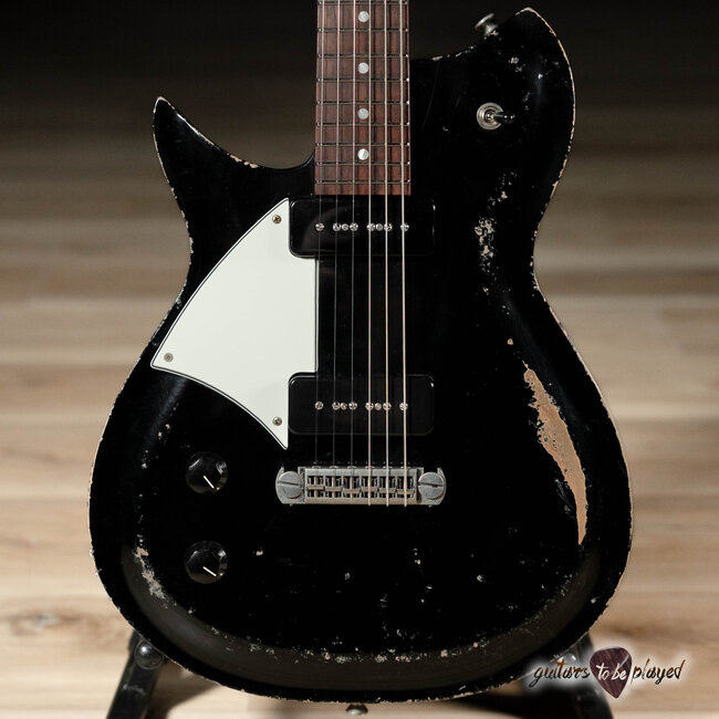 Fano RB6 Oltre Left-Handed P-90 Guitar w/ Gigbag – Bull Black