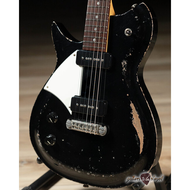 Fano RB6 Oltre Left-Handed P-90 Guitar w/ Gigbag – Bull Black