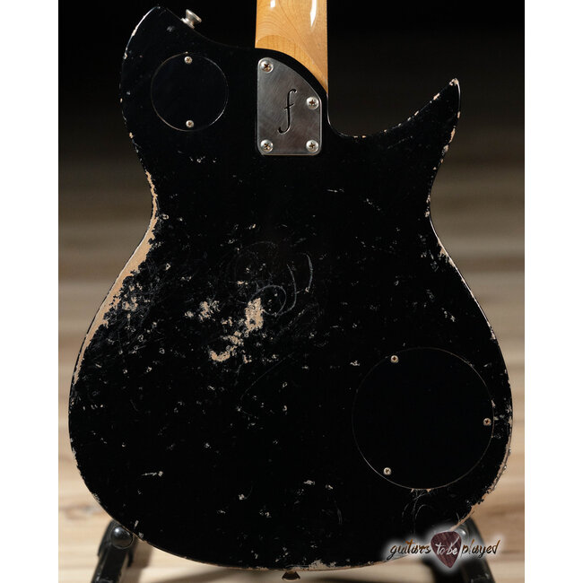 Fano RB6 Oltre Left-Handed P-90 Guitar w/ Gigbag – Bull Black