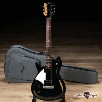 Fano Guitars Fano RB6 Oltre Left-Handed P-90 Guitar w/ Gigbag – Bull Black