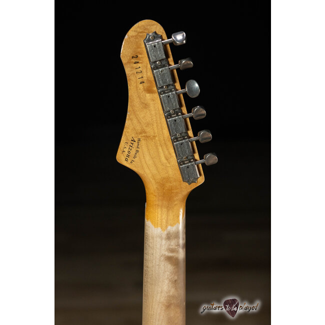 Fano JM6 Alt de Facto Lambertones Ristretto Guitar w/ Bigsby – Dakota Red