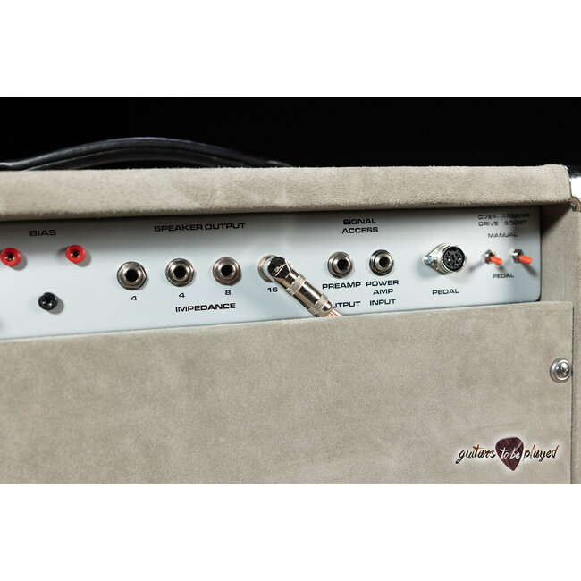 Amplified Nation Bombshell Overdrive 50W Combo – Silver Suede