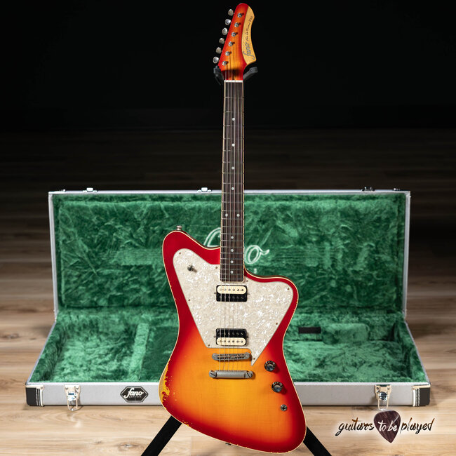 Fano PX6 Alt de Facto Maple/Mahogany Lollar Imperials w/ Case – Cherry Burst