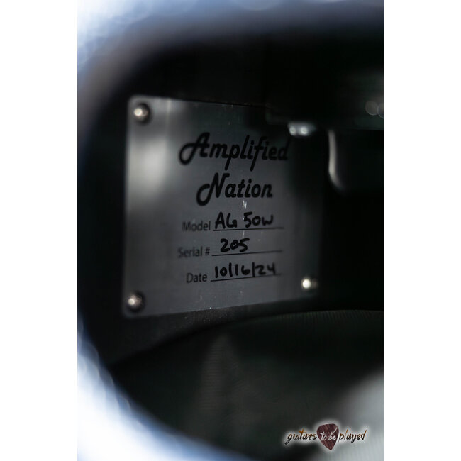 Amplified Nation Ampliphonix & Gain 50W Head & 112 Cab – Blue Croc