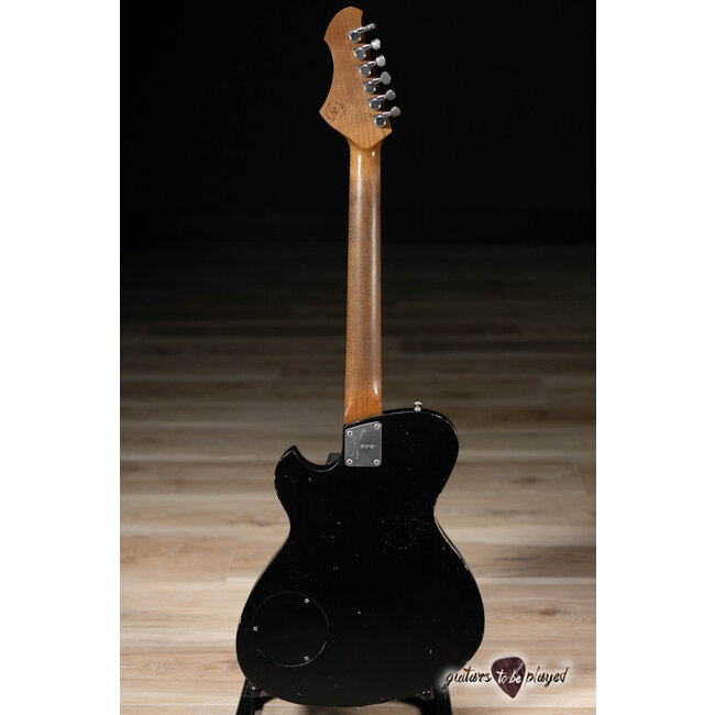 Novo Nucleus Solus H2 Guitar w/ Fralin Pure PAF's – Bull Black