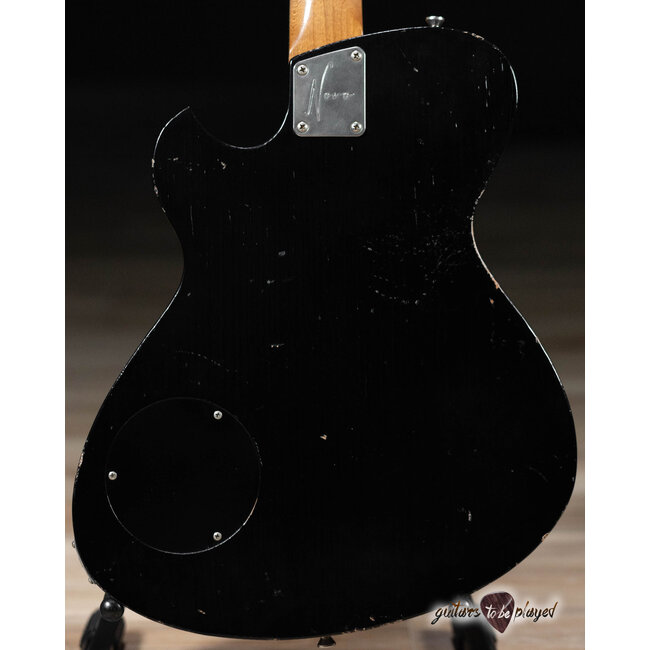 Novo Nucleus Solus H2 Guitar w/ Fralin Pure PAF's – Bull Black