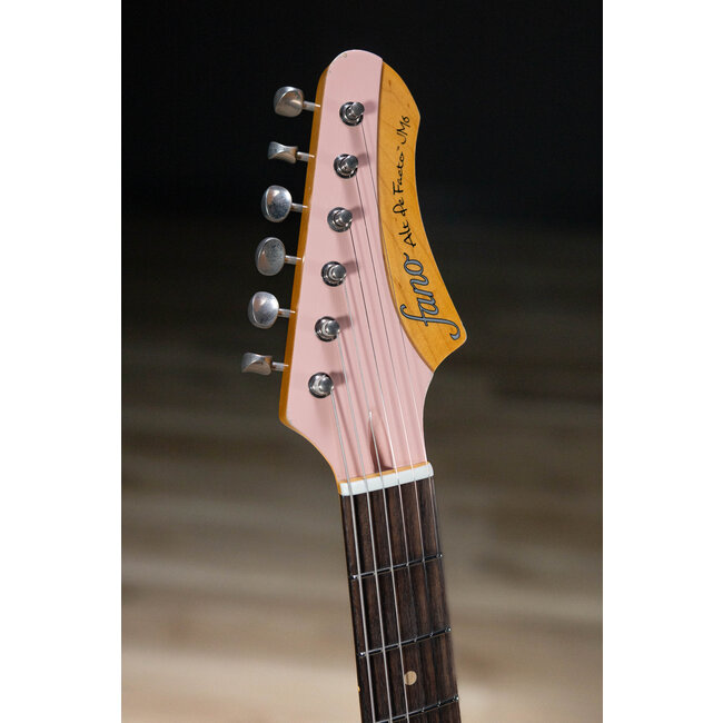 Fano JM6 Alt de Facto Lambertones Ristretto Guitar w/ Descendant Vibrato – Shell Pink