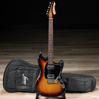 Fano Guitars Fano MG6 Oltre Lollar Imperial Guitar w/ Gigbag – 3-Tone Sunburst