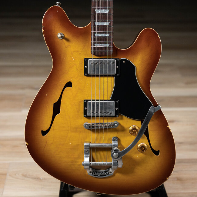 Fano GF6 Alt de Facto Lambertones Cremas w/ Bigsby – Light Tobacco Burst