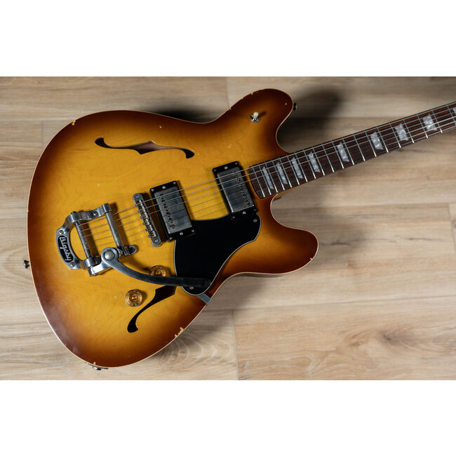 Fano GF6 Alt de Facto Lambertones Cremas w/ Bigsby – Light Tobacco Burst