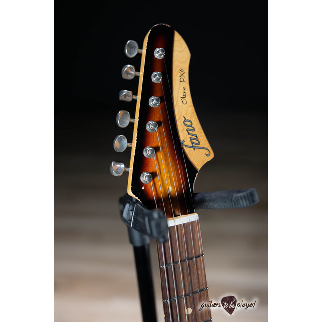 Fano PX6 Oltre Lollar Imperial Guitar w/ Gigbag – 3-Tone Sunburst