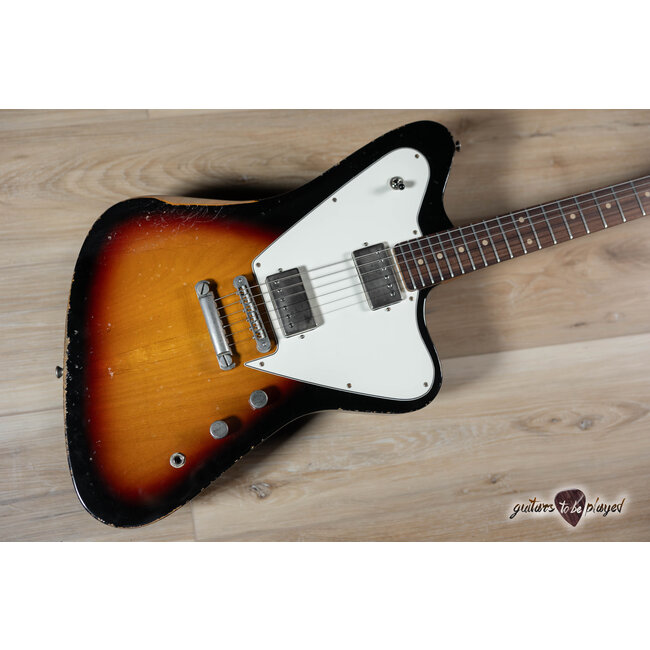 Fano PX6 Oltre Lollar Imperial Guitar w/ Gigbag – 3-Tone Sunburst