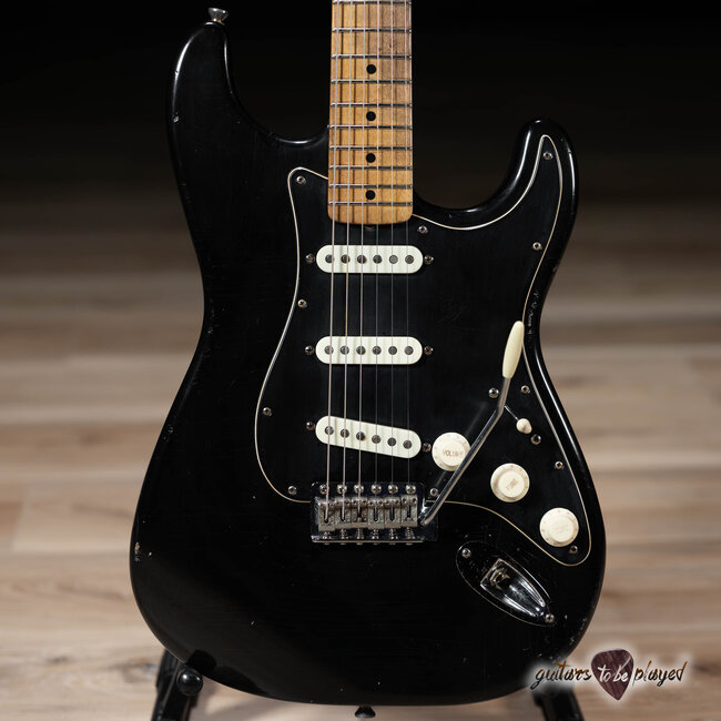 Mario Martin Guitars Ash/Paulownia S-Style w/ Fralin Vintage Hots - Black