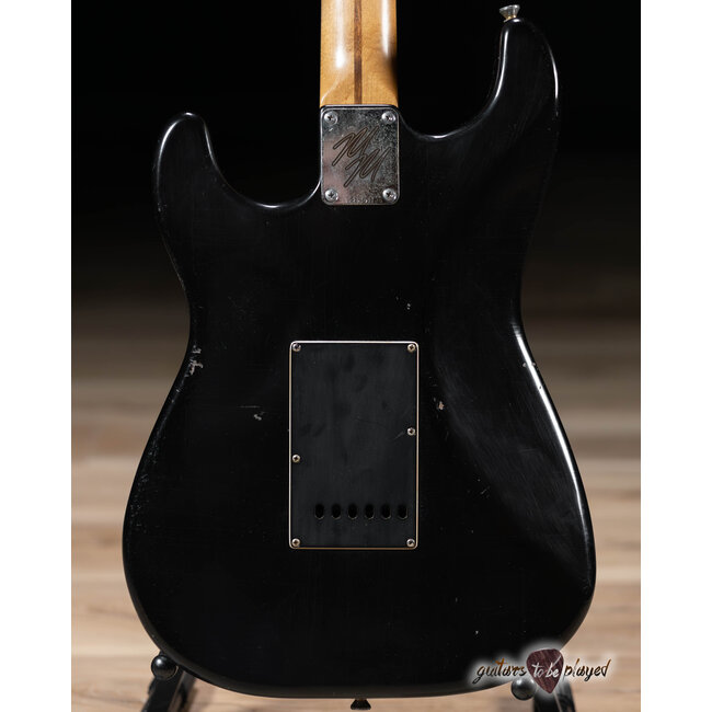 Mario Martin Guitars Ash/Paulownia S-Style w/ Fralin Vintage Hots - Black