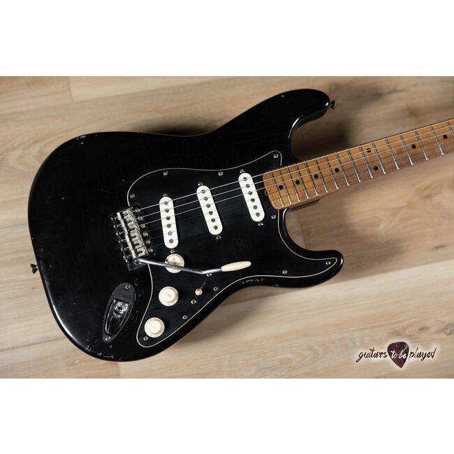 Mario Martin Guitars Ash/Paulownia S-Style w/ Fralin Vintage Hots - Black