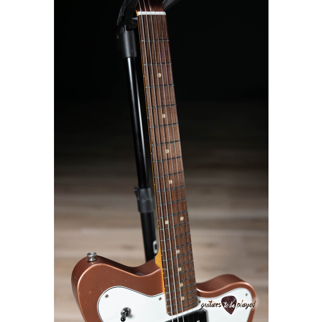 Fano PX6 Oltre Lollar P-90 Guitar w/ Gigbag – Copper Metallic