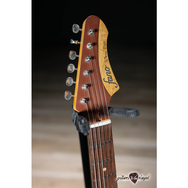 Fano PX6 Oltre Lollar P-90 Guitar w/ Gigbag – Copper Metallic