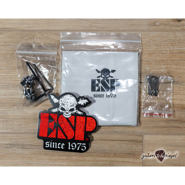 ESP Japan Original Series Snapper CTM – Drift Wood Indigo Purple w/ Blue Filler