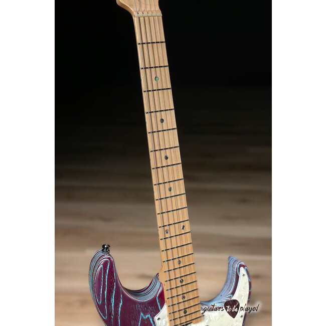 ESP Japan Original Series Snapper CTM – Drift Wood Indigo Purple w/ Blue Filler