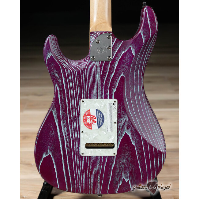 ESP Japan Original Series Snapper CTM – Drift Wood Indigo Purple w/ Blue Filler
