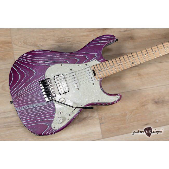 ESP Japan Original Series Snapper CTM – Drift Wood Indigo Purple w/ Blue Filler