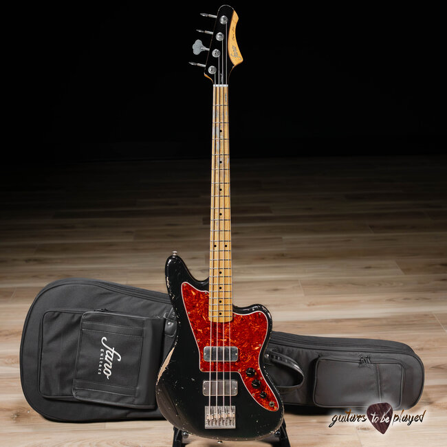 Fano JM4 Oltre Maple Neck Electric Bass w/ Gigbag – Bull Black