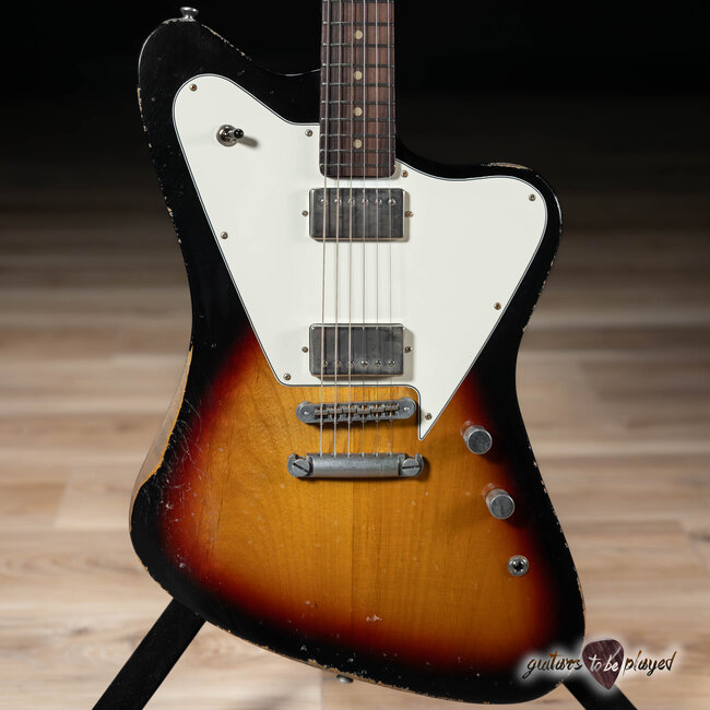 Fano PX6 Oltre Lollar Imperial Guitar w/ Gigbag – 3-Tone Sunburst