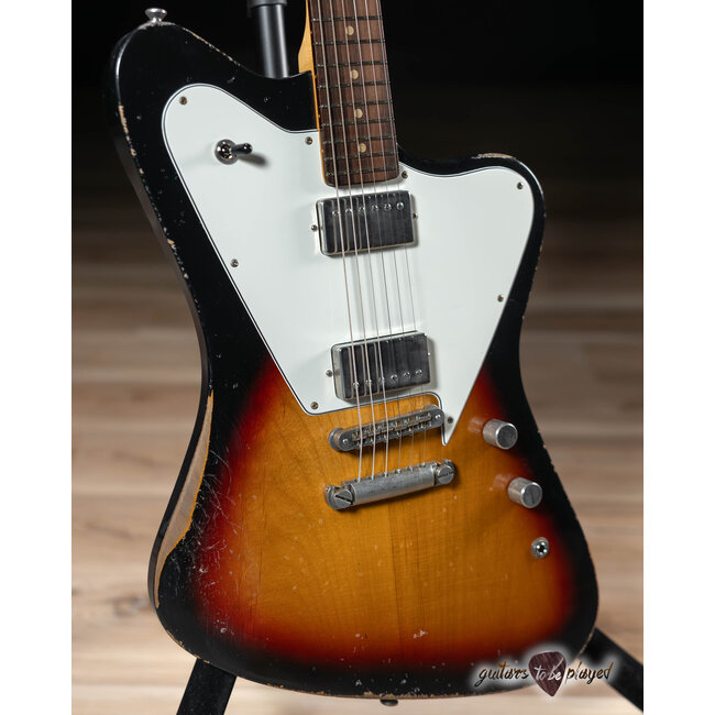 Fano PX6 Oltre Lollar Imperial Guitar w/ Gigbag – 3-Tone Sunburst
