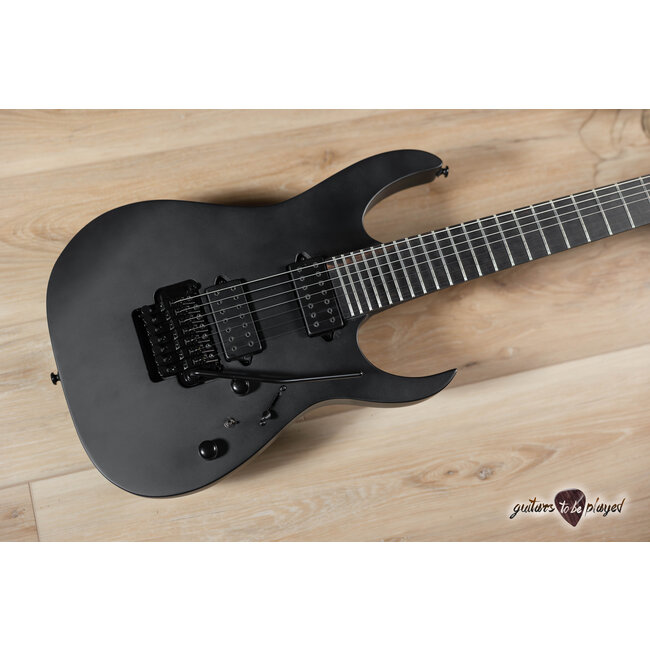 Ibanez RGRB720 RG Iron Label 7-String Tremolo Guitar – Black Flat