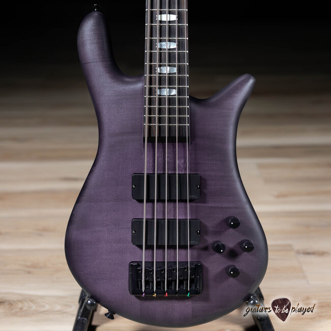 Spector Euro 5 LX Neck-Thru 5-String EMG Bass – Nightshade