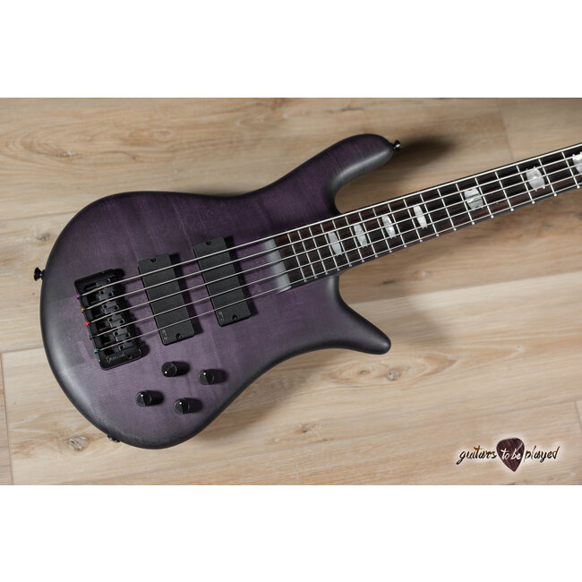 Spector Euro 5 LX Neck-Thru 5-String EMG Bass – Nightshade