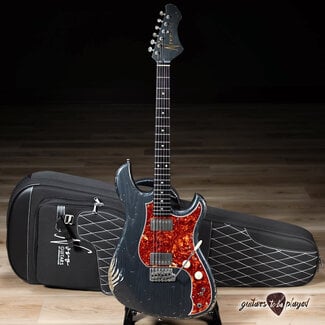 Novo Novo Custom Idris H2 w/ Fralin Modern PAF’s – Charcoal Frost