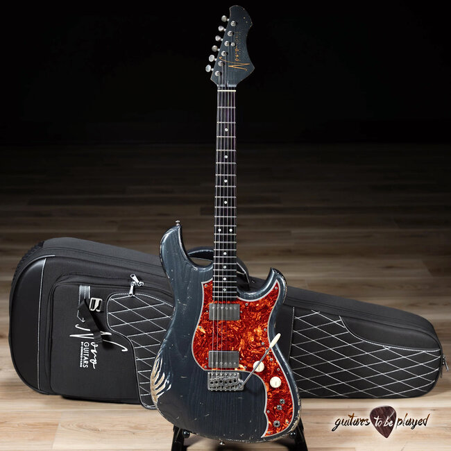 Novo Custom Idris H2 w/ Fralin Modern PAF’s – Charcoal Frost
