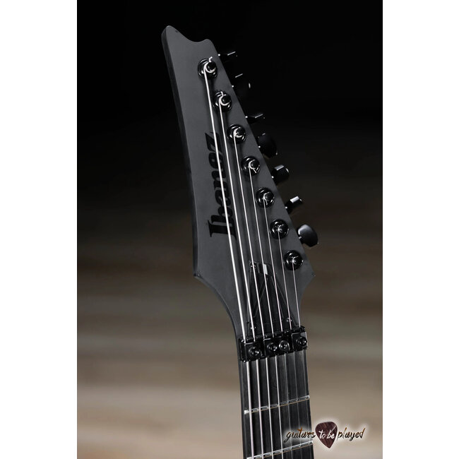 Ibanez RGRB720 RG Iron Label 7-String Tremolo Guitar – Black Flat