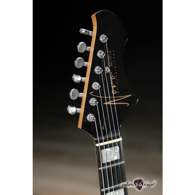 Novo Custom Miris H2 Semi-Hollow 24.75" Scale w/ Fralin Pure PAF's – Gold Top