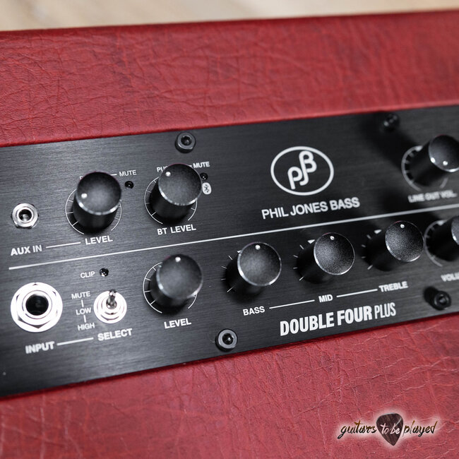 Phil Jones Bass BG-80 Double Four Plus 2x4” 90W Bass Combo Amp – Red