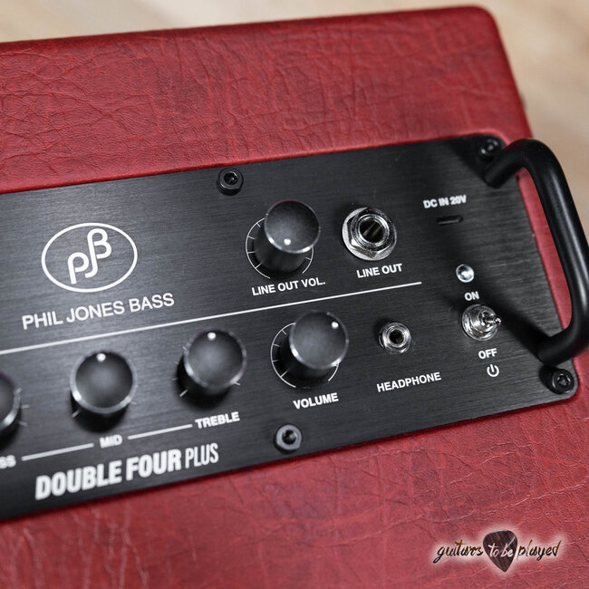 Phil Jones Bass BG-80 Double Four Plus 2x4” 90W Bass Combo Amp – Red